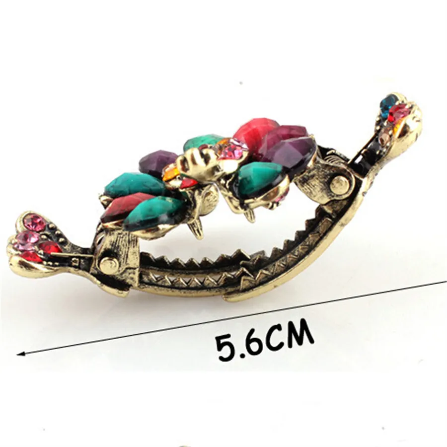 Европейская и американская винтажная расческа для волос мини-бабочка синяя