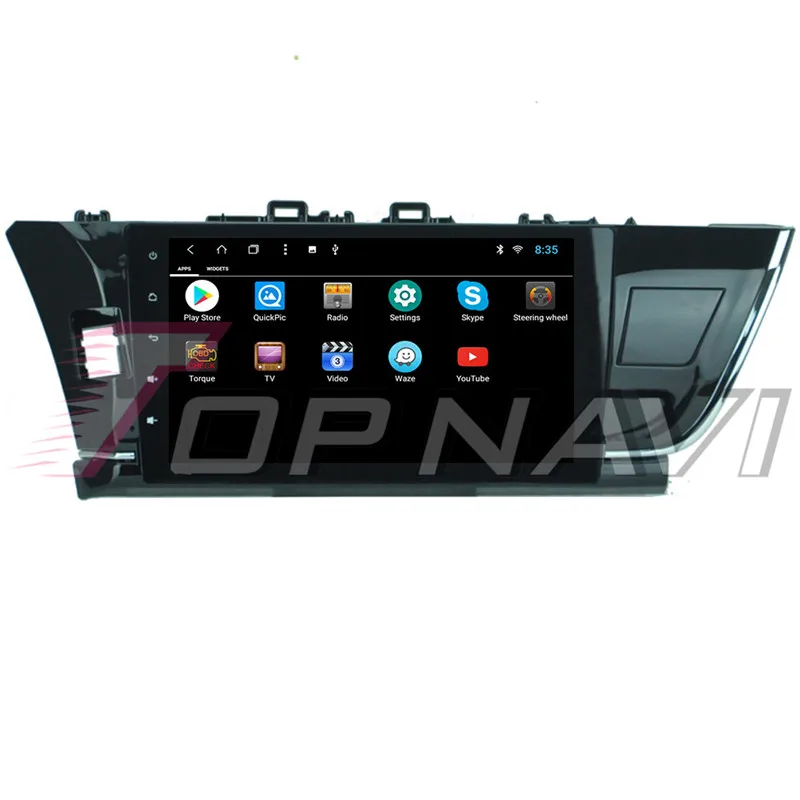 Автомобильный плеер для Toyota COROLLA 2014-2016 10 1 дюйма Android 8 автомобильный GPS-навигатор