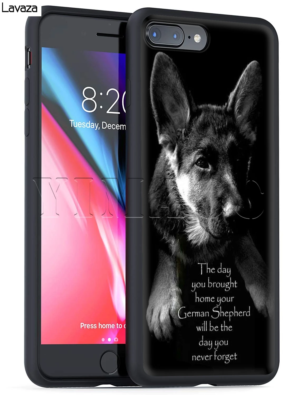 Lavaza German Shepherd Dog Case for iPhone 11 Pro XS Max XR X 8 7 6 6S Plus 5 5s se |