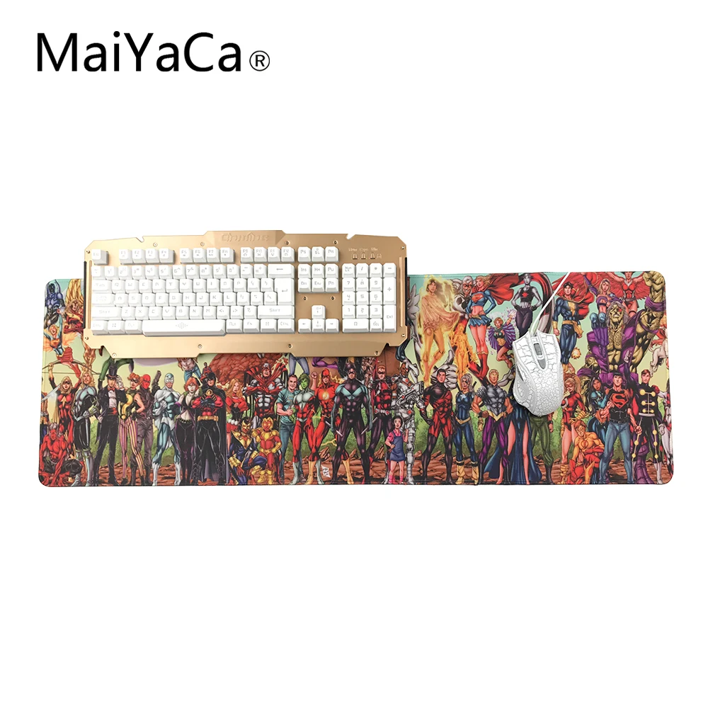 Maiyacomics персонажи Souris Pad Moins Cher Grand Pad Pour Souris Not book Ordinateur Tapis de souris HD Imprimer игровой коврик