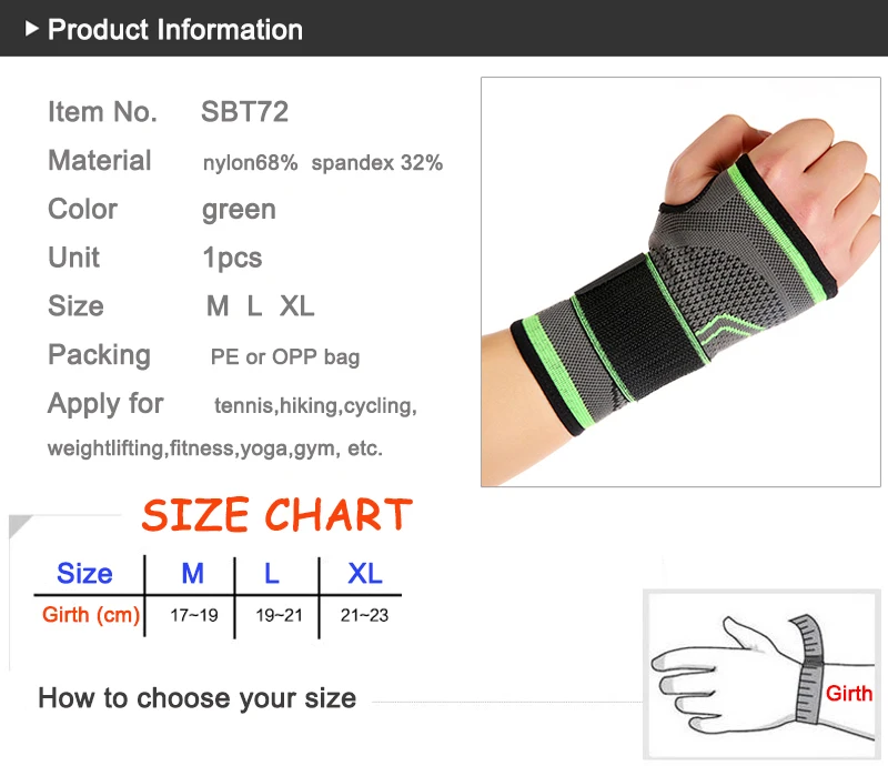

SIBOTE Sports safety 3D weaving pressurization series combination knee/elbow/ankle/palm 1pcs sports protective