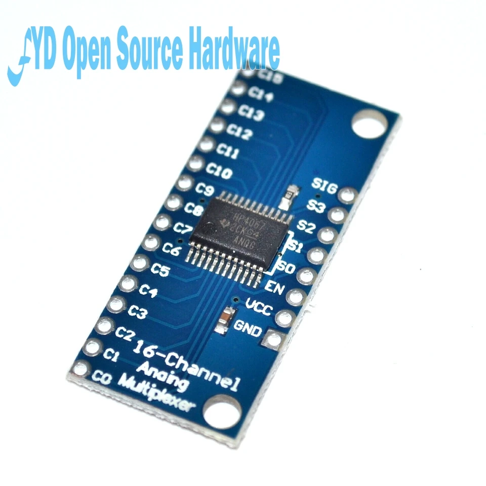 5 шт. CD74HC4067 высокоскоростной CMOS 16 канальный аналоговый мультиплексор аналог