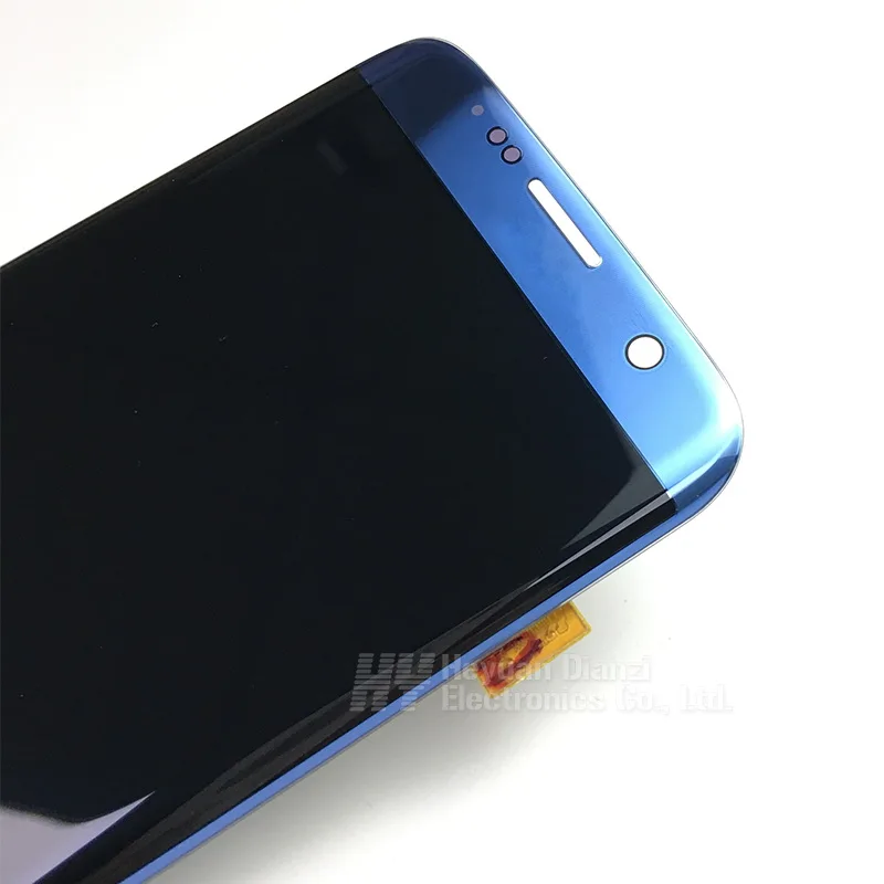 Сжигаемый в тени для samsung Glaxy S7 Edge G935F G935A G935FD ЖК-дисплей с сенсорным экраном дигитайзер 5,5 ''Super AMOLED