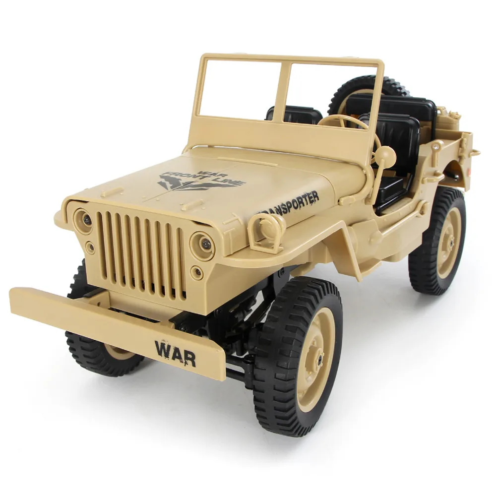 Yellow no Canopy JJRC Q65 Мини RC Автомобиль 2,4G 1/10 Jedi пропорциональный 15 км/ч пульт дистанционного управления гусеничный военный RC автомобиль с навесом светодиодный светильник игрушка - Color: Yellow no Canopy