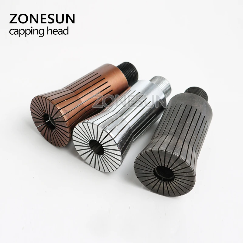 ZONESUN Cap ping Head для новых парфюмерных крышек ОБЖИМНАЯ машина колпачок металлической