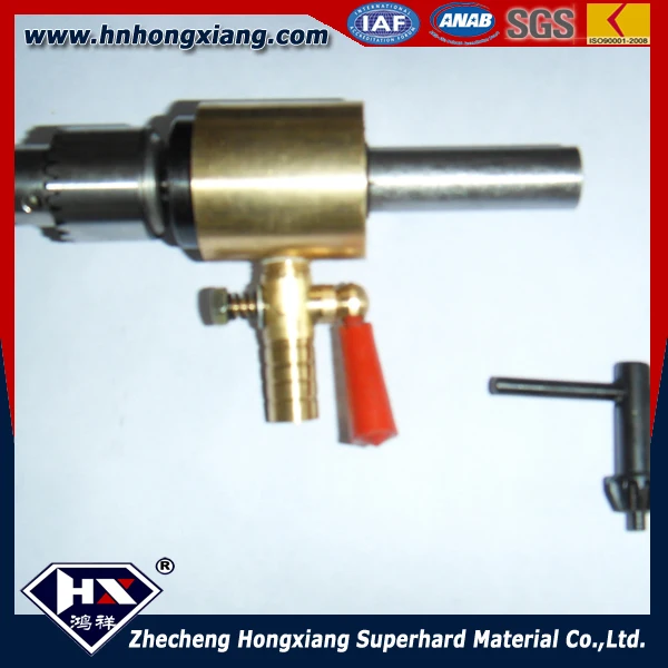 Водяной шарнир для алмазного сверла с тремя хвостовиками