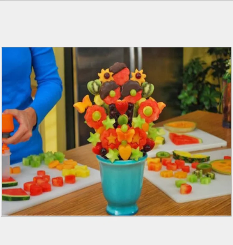Креативный DIY пластиковый нож для резки фруктов Veggie еда декоратор Кухонные гаджеты аксессуары инструменты