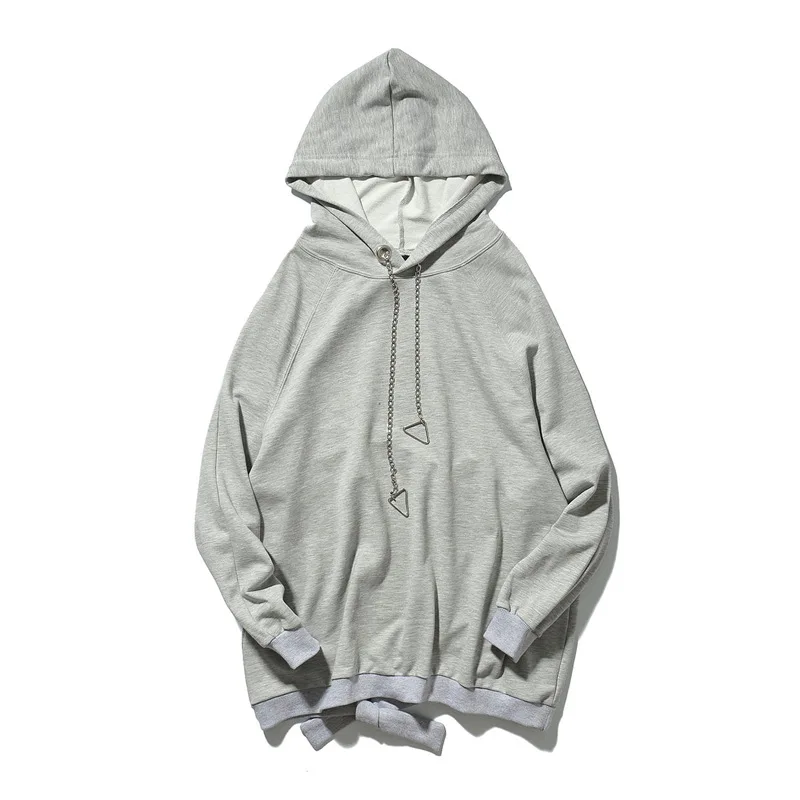 2018 высокое качество Однотонная одежда широкий Elaverage внешней торговли Толстовка с