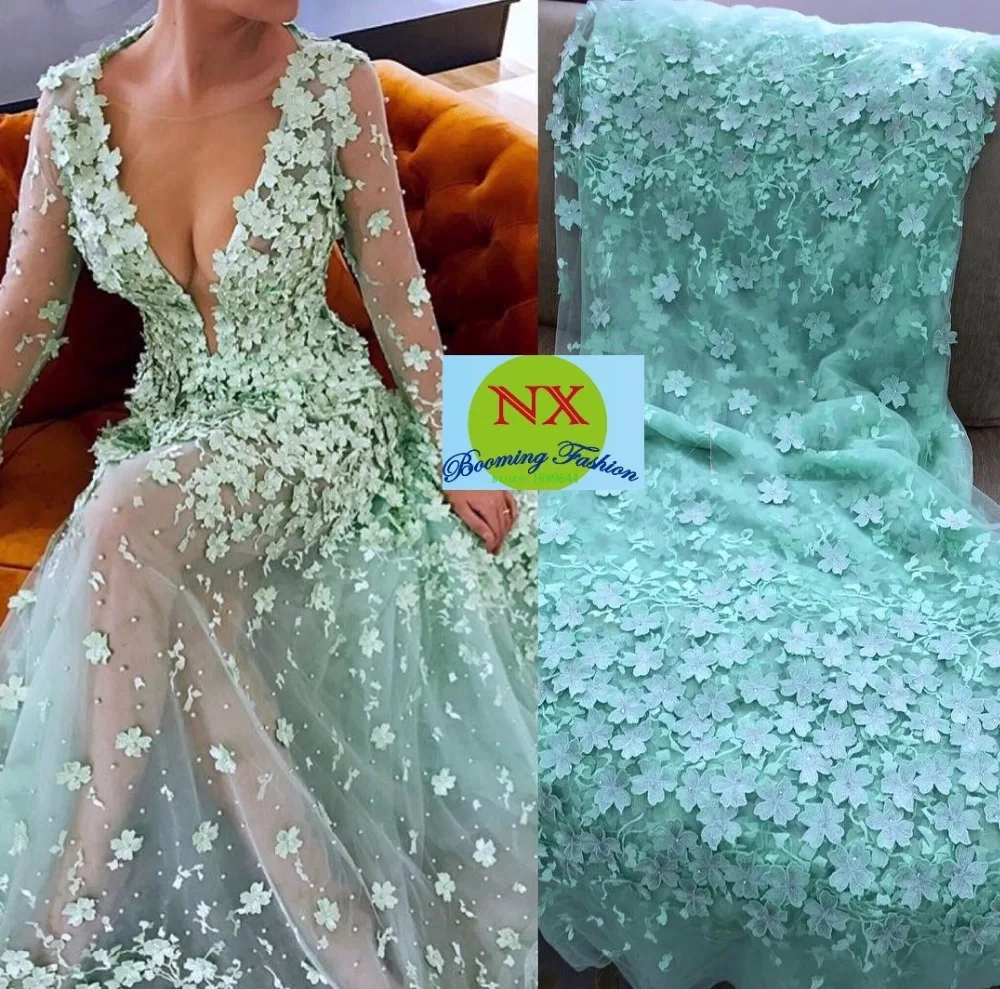 Hot selling!High quality african French lace tulle guipure fabric latest nigerian for Wedding dress.TS5259 | Дом и сад