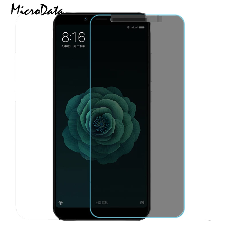 Защитная пленка для защиты от микроданных закаленное стекло Xiaomi Mi 5X 6X A1 A2 анти