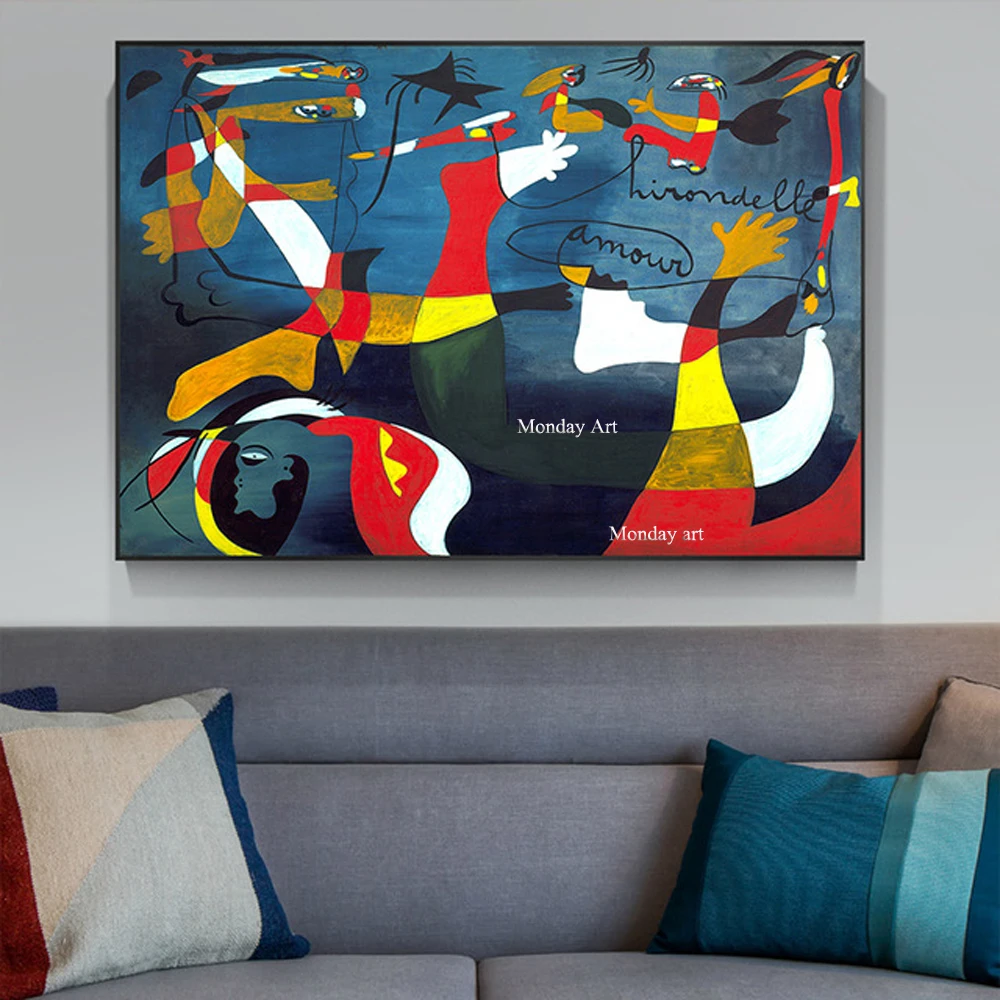 Большой размер 100% ручная роспись знаменитый Пикассо абстрактная масляная