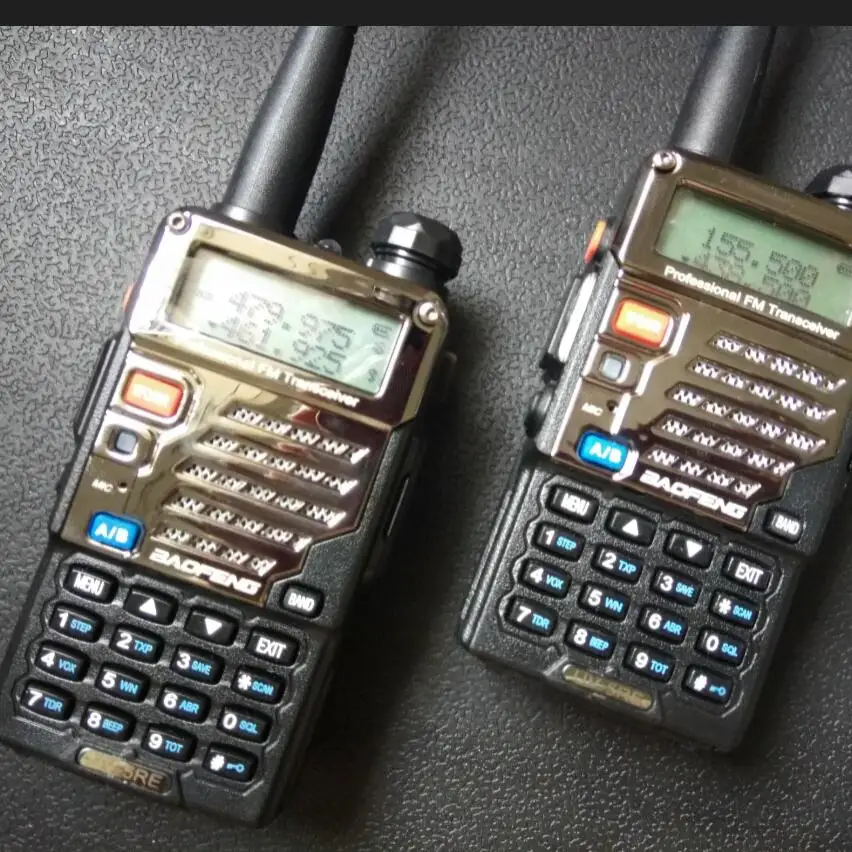 2 шт. baofeg uv 5RE рация двухстороннее радио 128CH UHF 400 470 МГц и VHF 136 174 радиооборудование|vhf