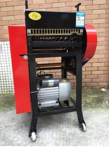 Сверхмощная цепная машина для зачистки проводов Скрап кабель и переработка