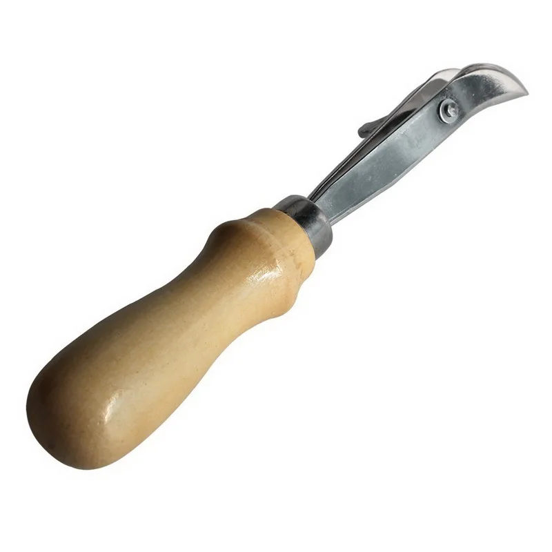 Регулируемая кожа из нержавеющей стали ремесло Edger Creaser Лыжная стамеска для