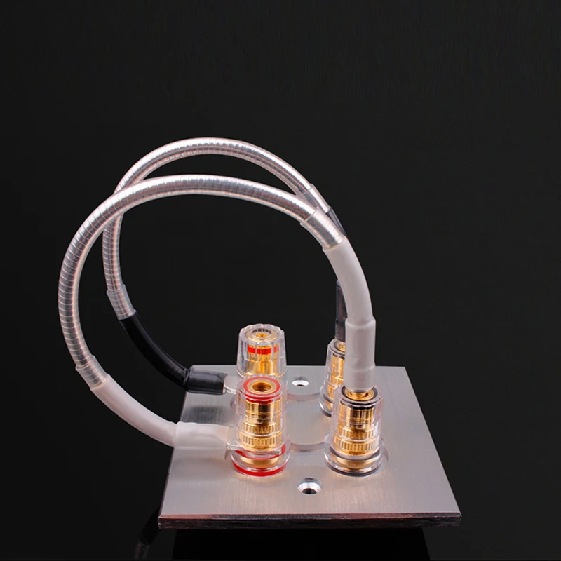 

4pcs Nordost ODIN Hi-End Hifi audio Odin Silver Plated Jumper Cable hifi speaker Jumper speaker cable