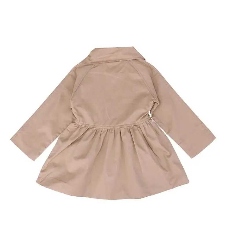 Jocstyle/осенние детские куртки для девочек; однотонная ветровка со съемным капюшоном; плащ; Верхняя одежда; Осенняя модная детская куртка для девочек