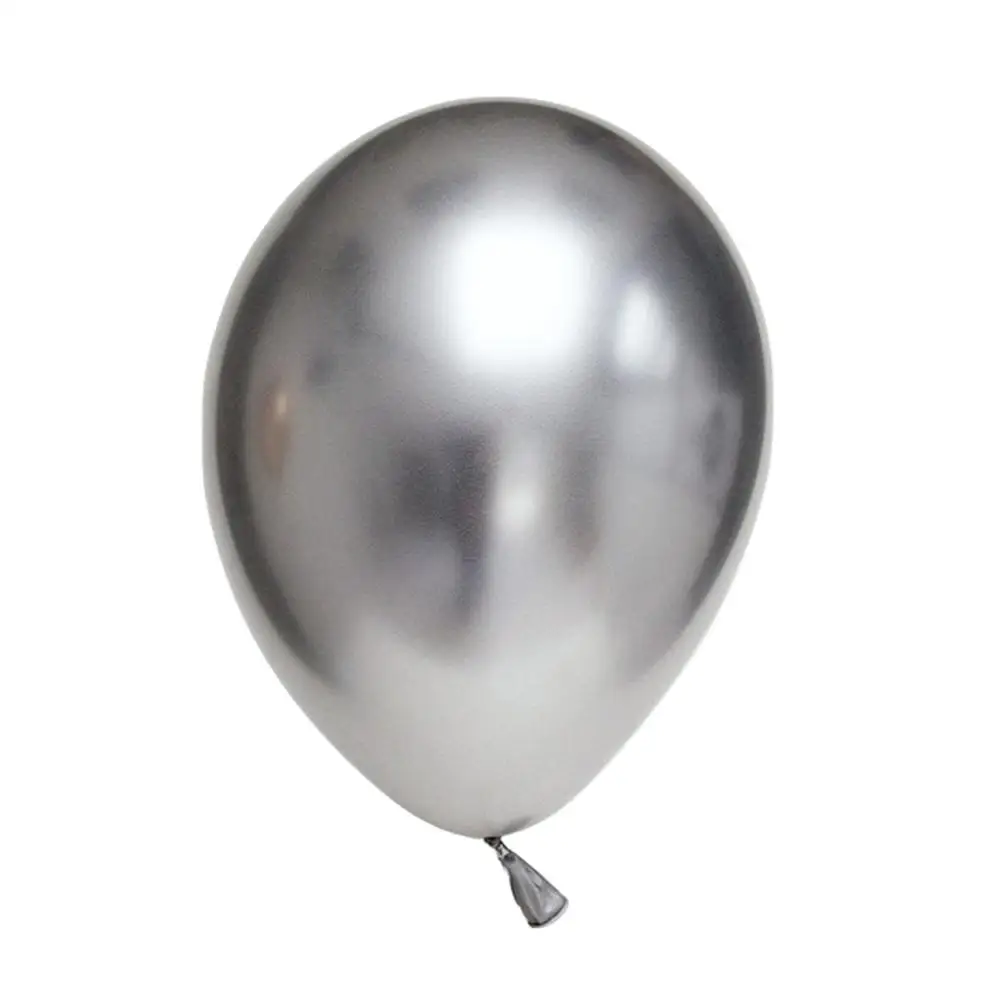 50pcs Silver 1 Набор воздушные шары на день рождения DIY вечерние украшения Воздушные шары стол поддержка стержня блесток шары для свадьбы и дня рождения вечерние украшения - Цвет: 50pcs Silver