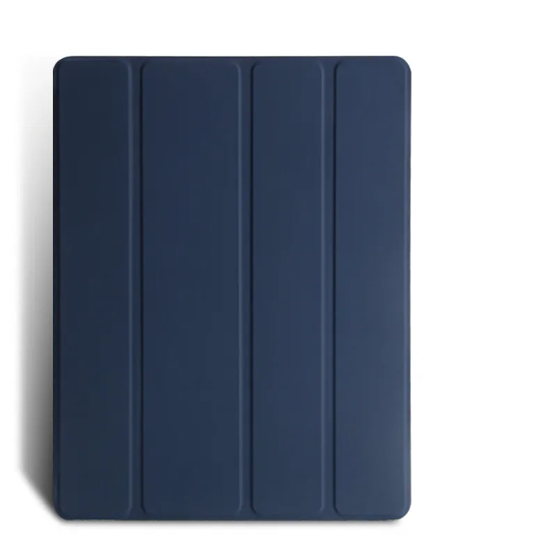 dark blue Для ipad 2 3 4 Чехол Ультра тонкий из искусственной кожи+ мягкая задняя смарт-крышка Подставка Авто Режим сна/Пробуждение для Apple ipad 4 ipad Coque чехол для планшета - Цвет: dark blue