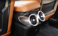 lapetus interior refit kit armrest box rear ac air vent outlet decorative frame cover trim for alfa romeo giulia 2016 2020