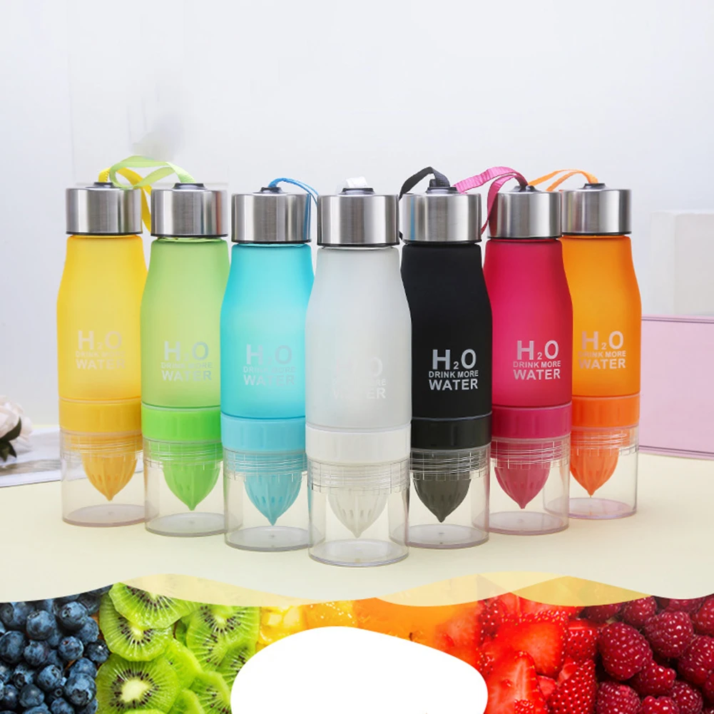 Бутылка для воды креативный фруктовый сок заварки лимонного сока шейкер