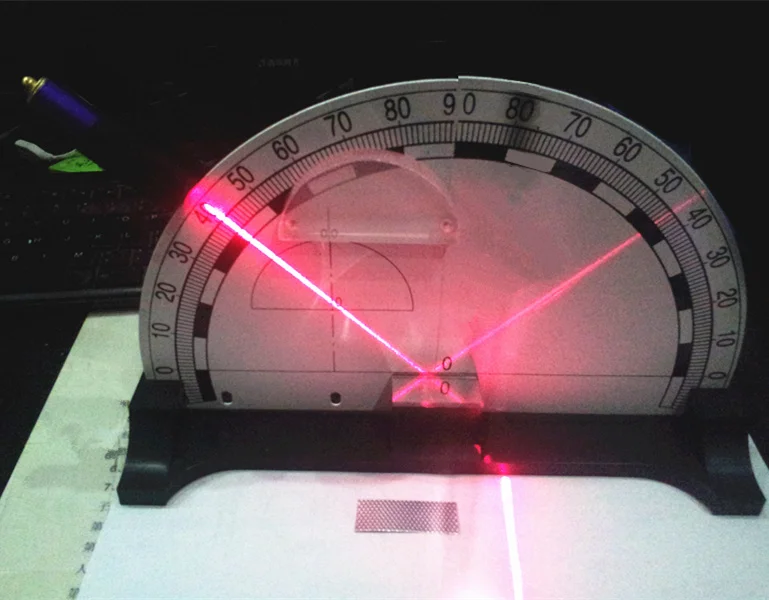 

Light refraction teaching instrument junior high school physics optical experiment equipment total reflection