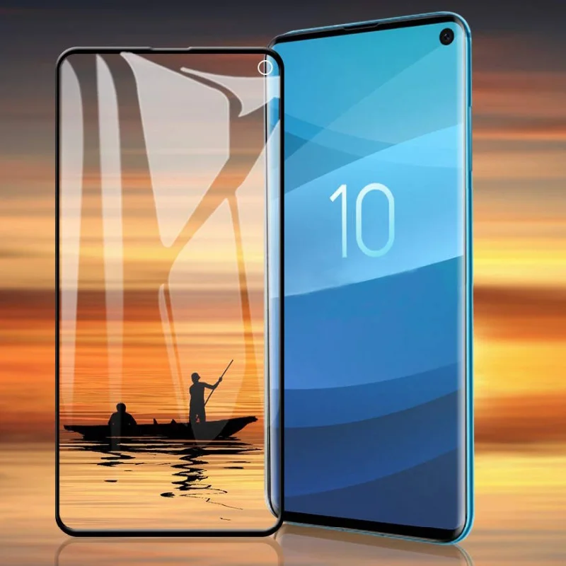 3D Защитное стекло для Samsung Galaxy S10 Plus защита экрана Lite закаленное S10plus S10Lite S 10 Sumsung cam