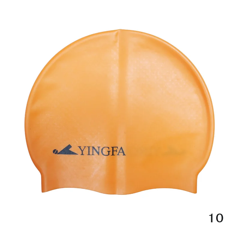 Одноцветная шапочка для плавания взрослых брендовая Высококачественная