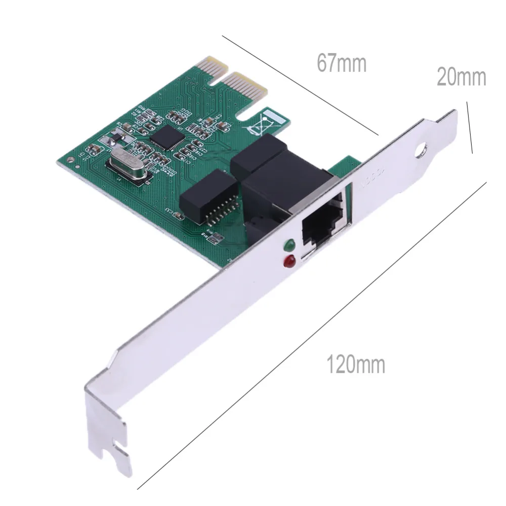 10/100/1000 Мбит/с Ethernet PCI Express PCI-E сетевой контроллер карты RJ45 сетевой адаптер конвертер 1000 Мбит/с PCI Lan Карта