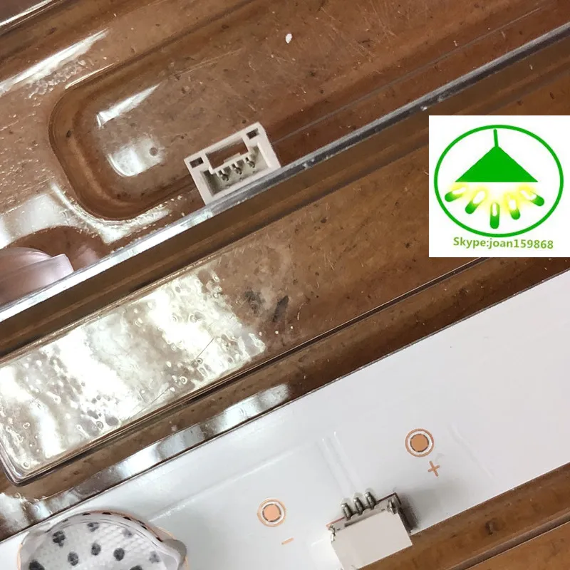 10 шт./партия 59 см 7 светодиодный s 6 в 32 дюймов ТВ подсветка полосы для ''Haier LD32U3100