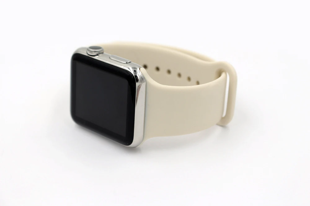 Ремешок URVOI для apple watch серии 5 4321 ремешок для iWatch мягкий силиконовый сменный прочный спортивный ремешок с застежкой