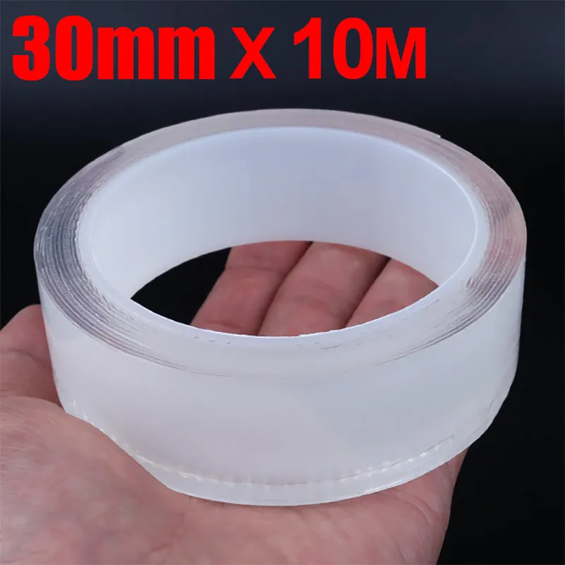 30mm X 10Meters Универсальная автомобильная полоска для предотвращения столкновений, защитная наклейка для боковой двери и края, защитная Накладка на порог, защитные молдинги, аксессуары для стайлинга - Цвет: 30mm X 10Meters