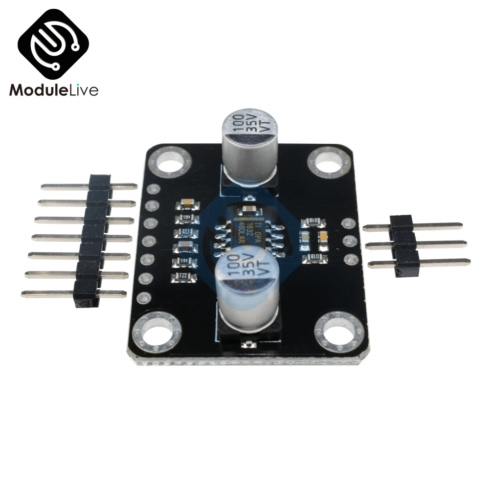 Полностью дифференциальная Плата усилителя звука OPA1632 модуль драйвера ADC