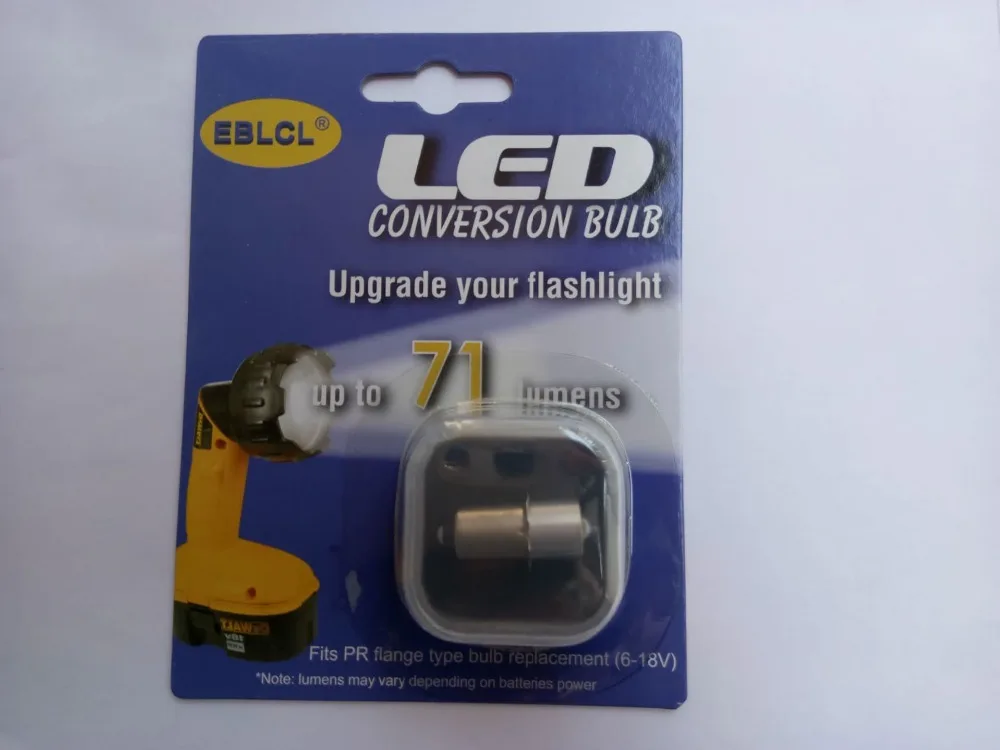 EBLCL Новая Обновленная лампа 1 Вт Светодиодный 71LM для 18 вольт Hitachi Ryobi Milwaukee Skil Makita Craftsman Bosch Porter кабель Dewalt фонарик