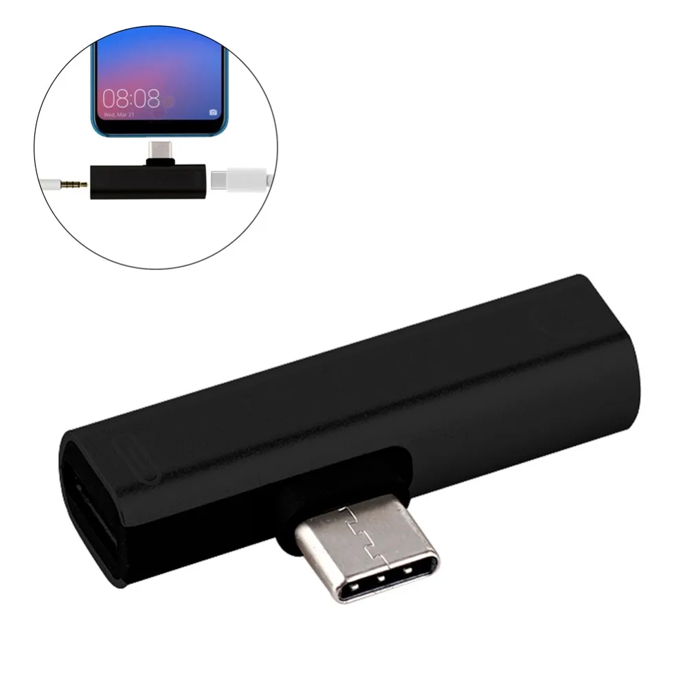 1 шт. usb type-C до 3,5 мм разъем AUX для наушников аудио сплиттер конвертер Кабель-адаптер высокоскоростной Aux аудио кабель 3,5 наушников