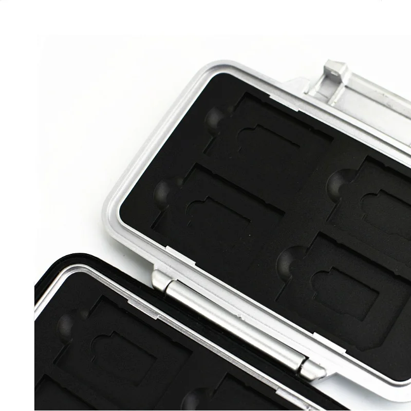 Чехол для карт памяти коробка хранения Подставка 8 SD 8TF Micro карта 16 жесткий мешок