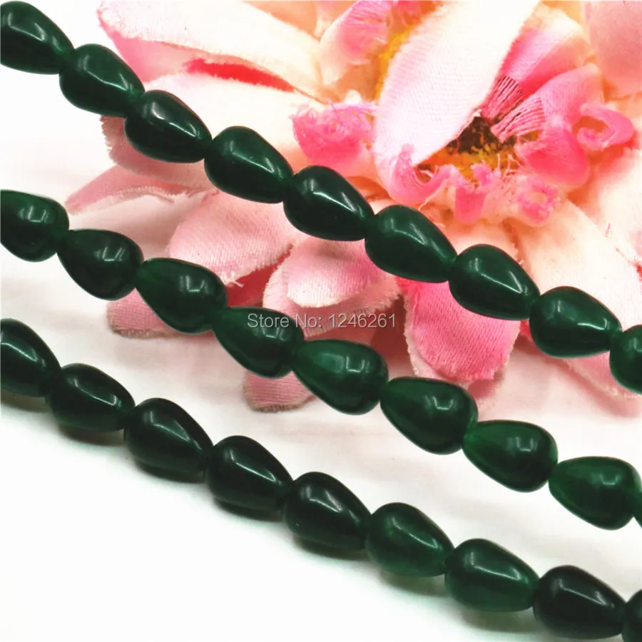 Бусины россыпью из натурального камня Аксессуары для изготовления ювелирных