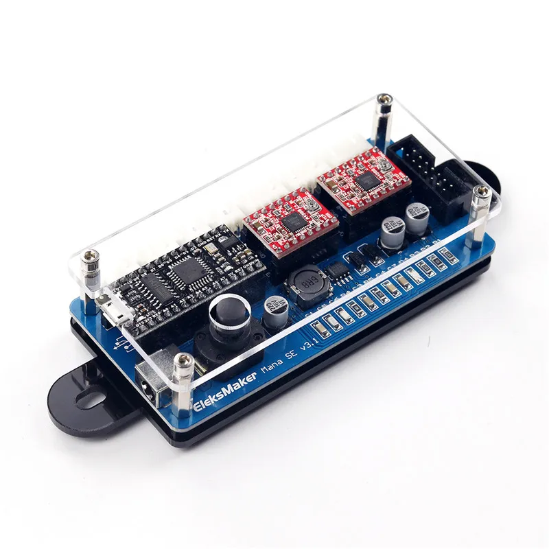 EleksMaker New ManaSE 2 с одноосным шаговым двигателем драйвера для лазерного контроллера доска DIY Гравер высокое качество