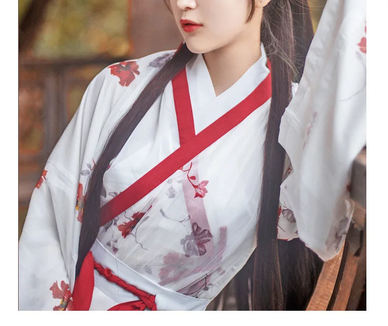 Женский костюм ханьфу в китайском стиле вышивка традиционном этническом