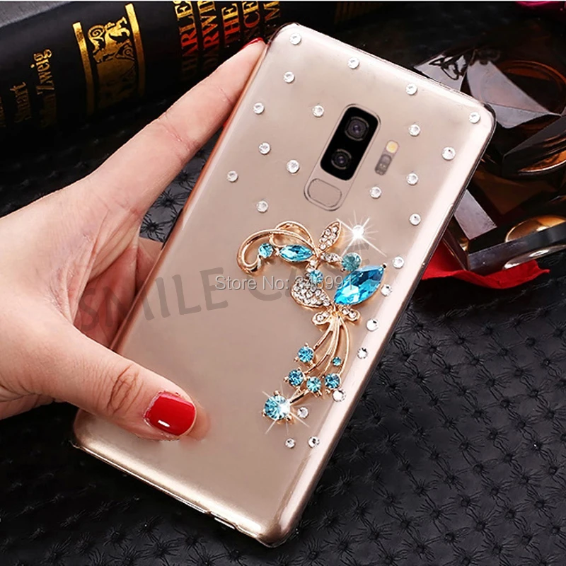 Smile чехол для Samsung galaxy A6 Plus 2018 6 0 &quotпрозрачные пластиковые чехлы со стразами 5