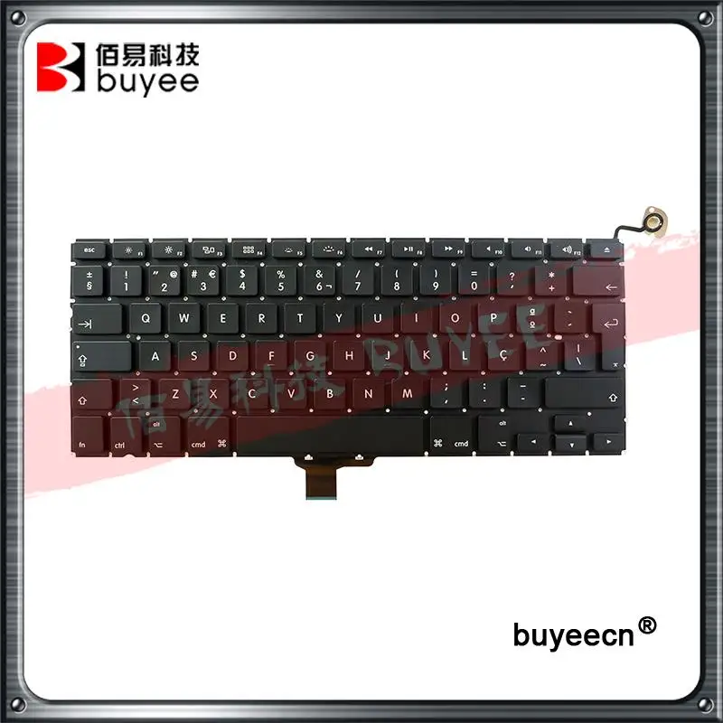 

Новая португальская клавиатура A1278 13 дюймов 2009-2012 для MacBook Pro A1278, клавиатура для ноутбука, Португалия PT mb990 mc700 md313 md102