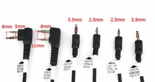 XQF 10 шт. 6 в 1 USB кабель для программирования Motorola YAESU HYT ICOM BAOFENG KENWO двухстороннее
