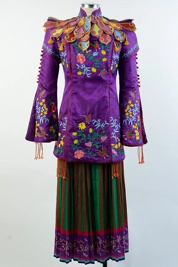 Косплей Элис из матового стекла Алиса мандарин костюм полный комплект наряд