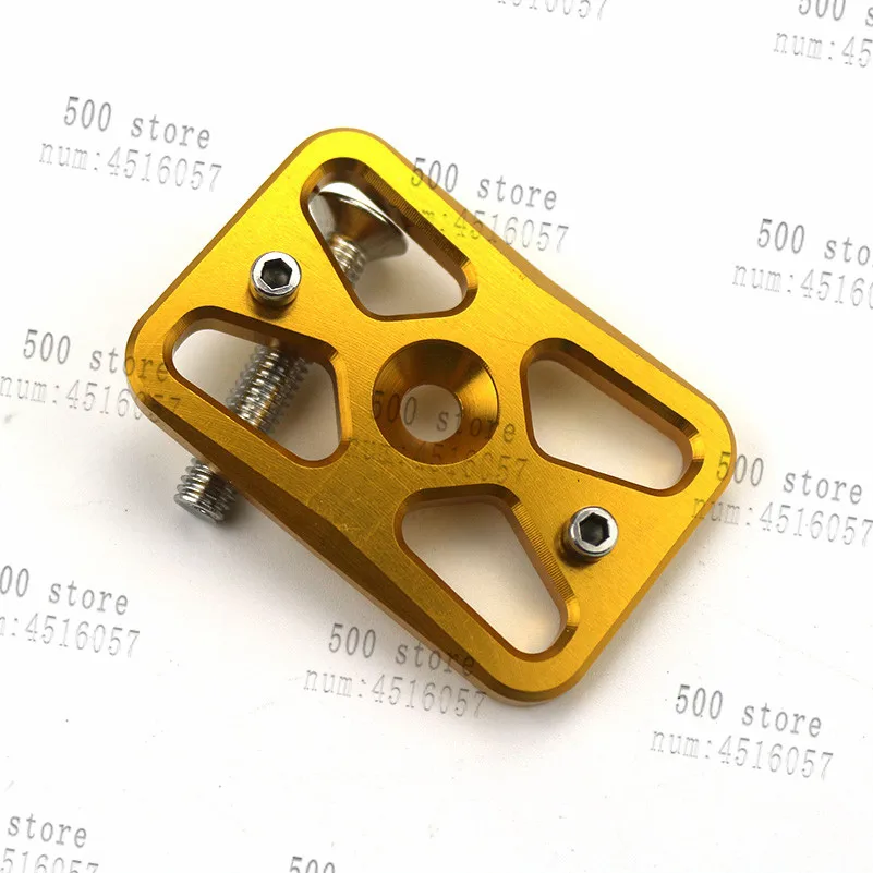 Бесплатная доставка 5 цветов алюминиевая заготовка счетчик часов Монтажный