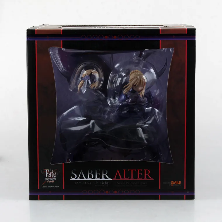 With Retail Box Аниме Fate/Stay Night Saber alter Vortigern Ver. ПВХ фигурка Коллекционная модель игрушки кукла - Цвет: With Retail Box