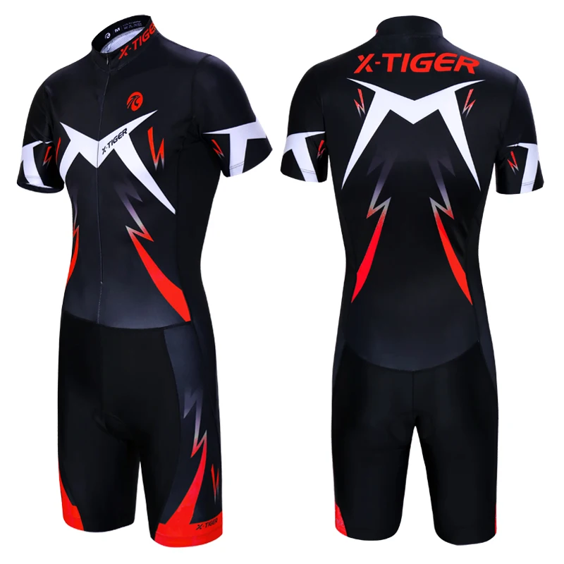 X Tiger Pro Триатлон бег плавание Велоспорт компрессионная губка MTB велосипед Джерси
