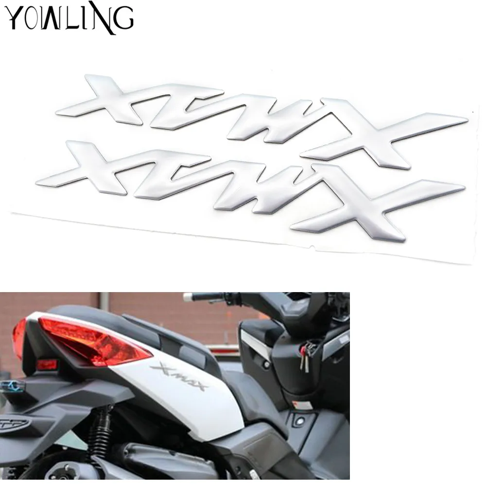 Для Yamaha X MAX XMAX 125 250 400 Мотоцикл 3D наклейки Танк аппликация эмблема Pad Защитная