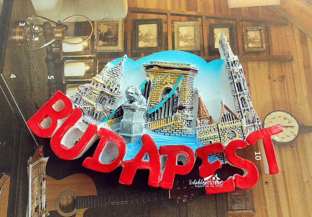 Венгрия Budapest туристический сувенир для путешествий 3D декоративный магнит