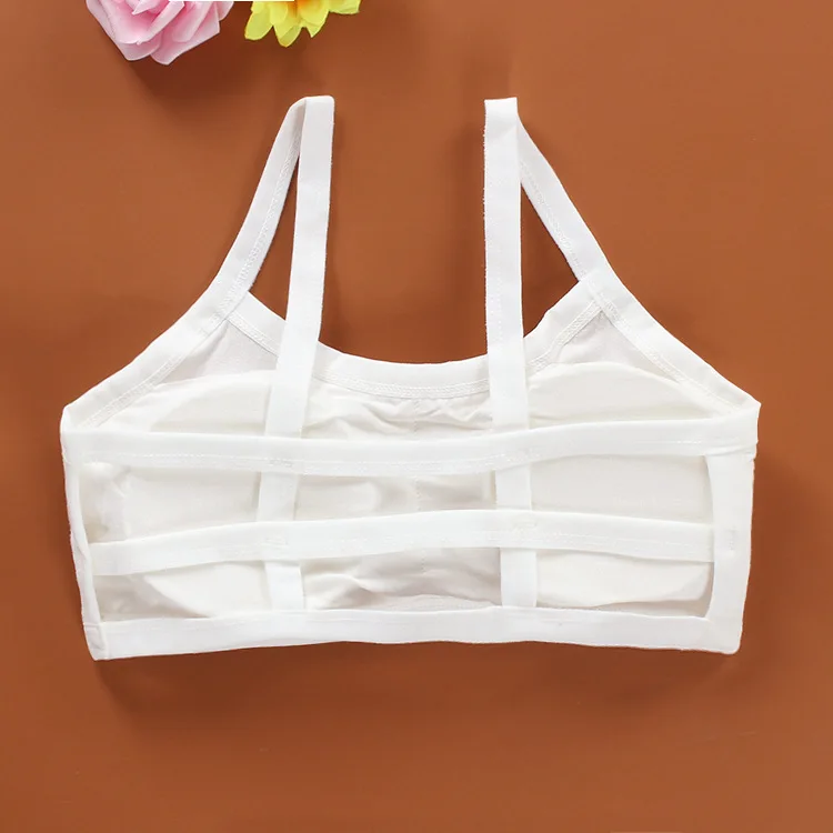 Нижнее белье для девочек бюстгальтер жилет детское нижнее Спортивное периода