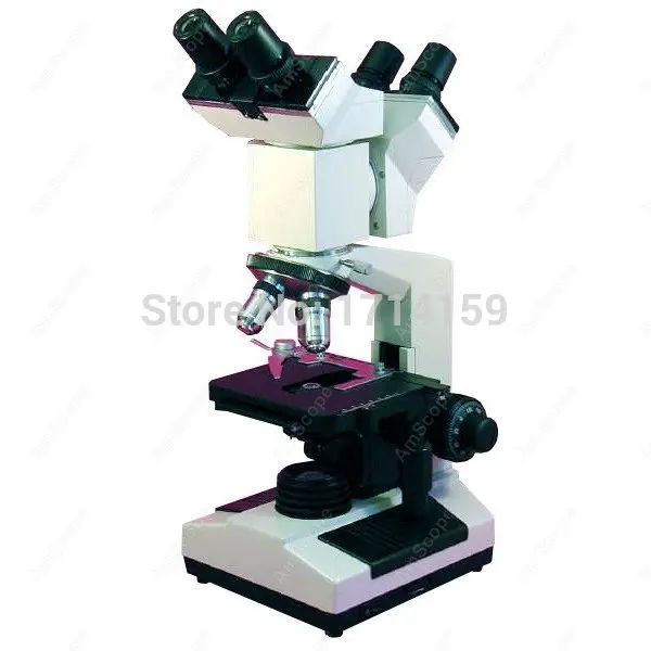 

teaching -AmScope Supplies Two-Observing Compound Microscope 40x-1000x