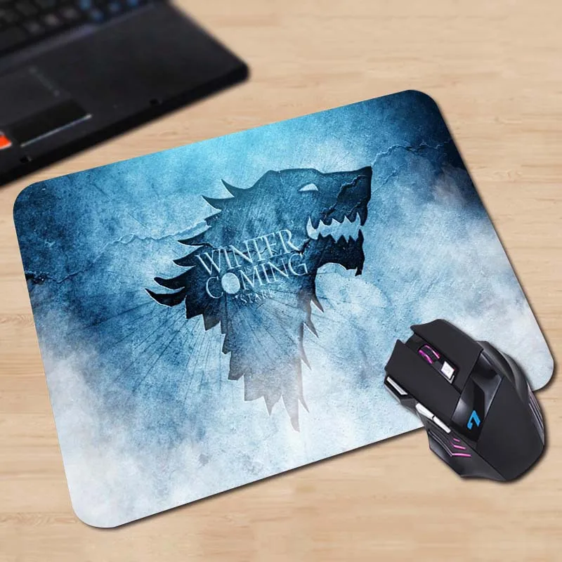 Babaite 250x290x2mm High Quality Customized Mouse Pad Stark Winter is Coming Computer Notebook Durable Non-slip Mice Mat | Компьютеры и